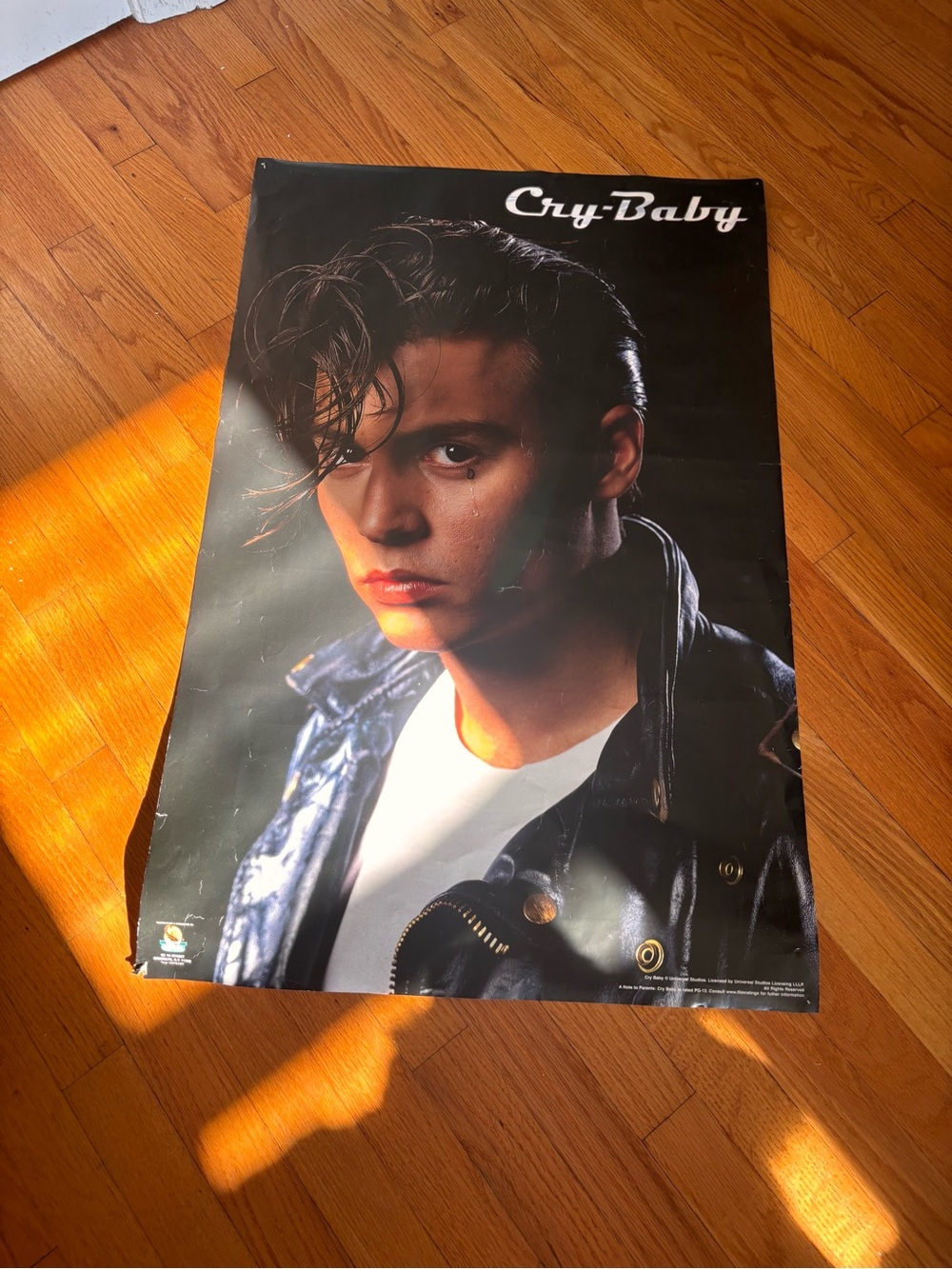 Vintage Johnny Depp Cry Baby Poster